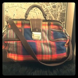 Plaid Doctor Bag